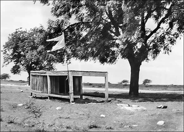 1937 Dhuni pit at Meherabad