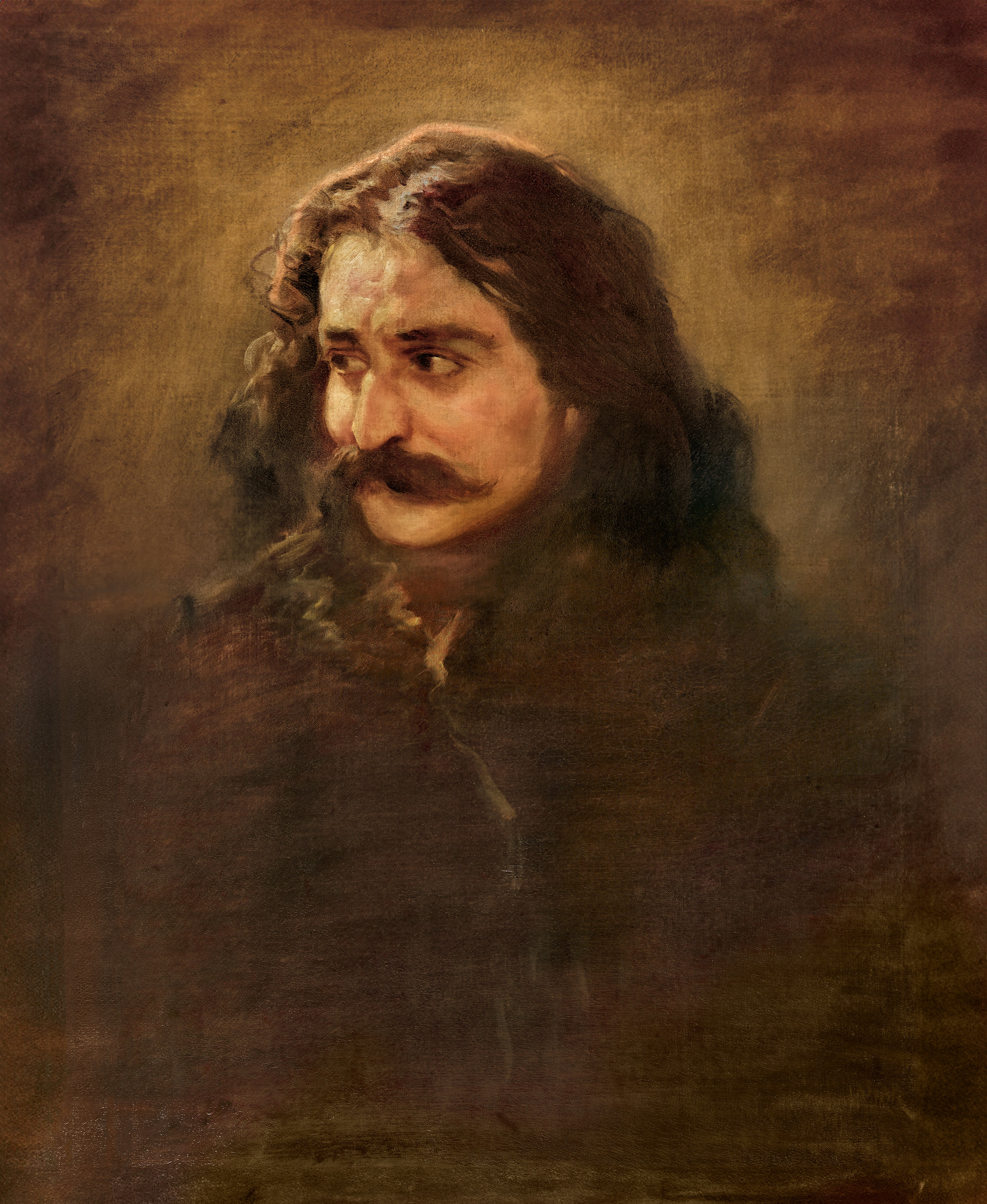 Julian Lamar's painting of Baba, 1932