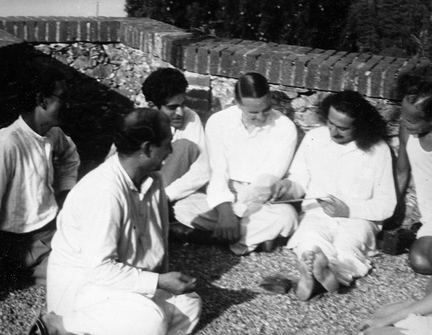 Portofino, 1933 Kaka, Adi Jr., Herbert, Baba. Quentin