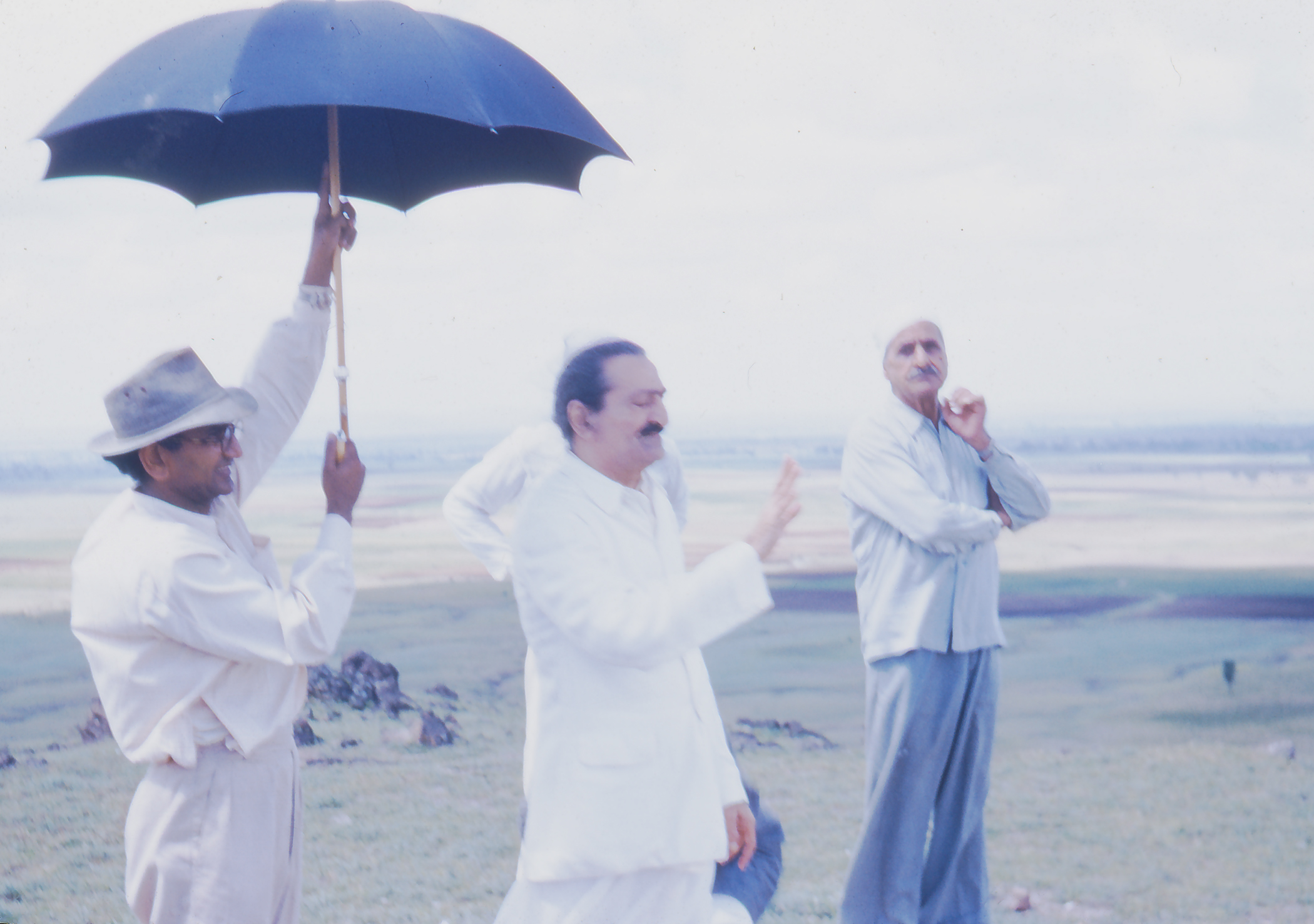 with Kumar and Baidul Seclusion Hill, 16 September 1954