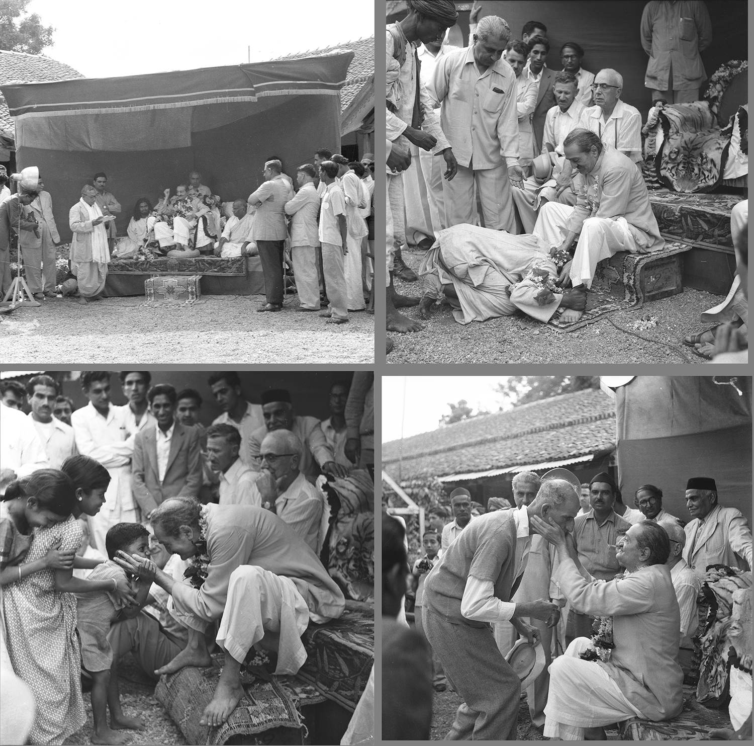 Khushru Quarters, 26 September 1954 Fred Marks (lower right)