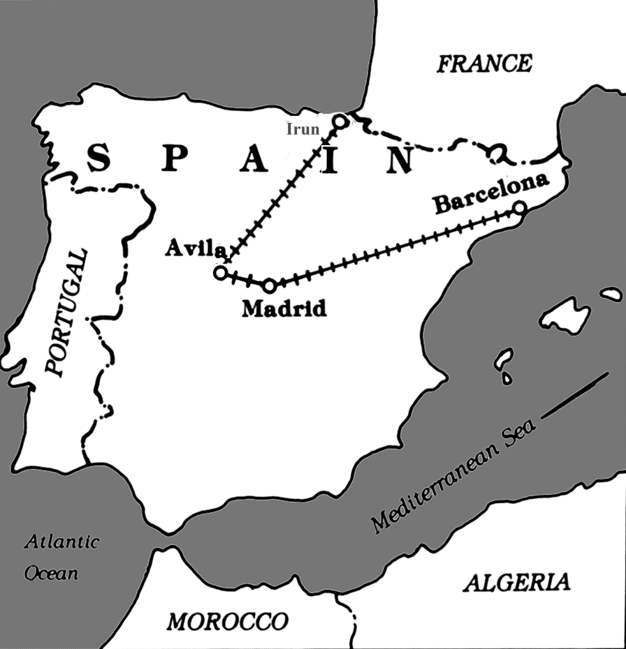 스페인, 1933년